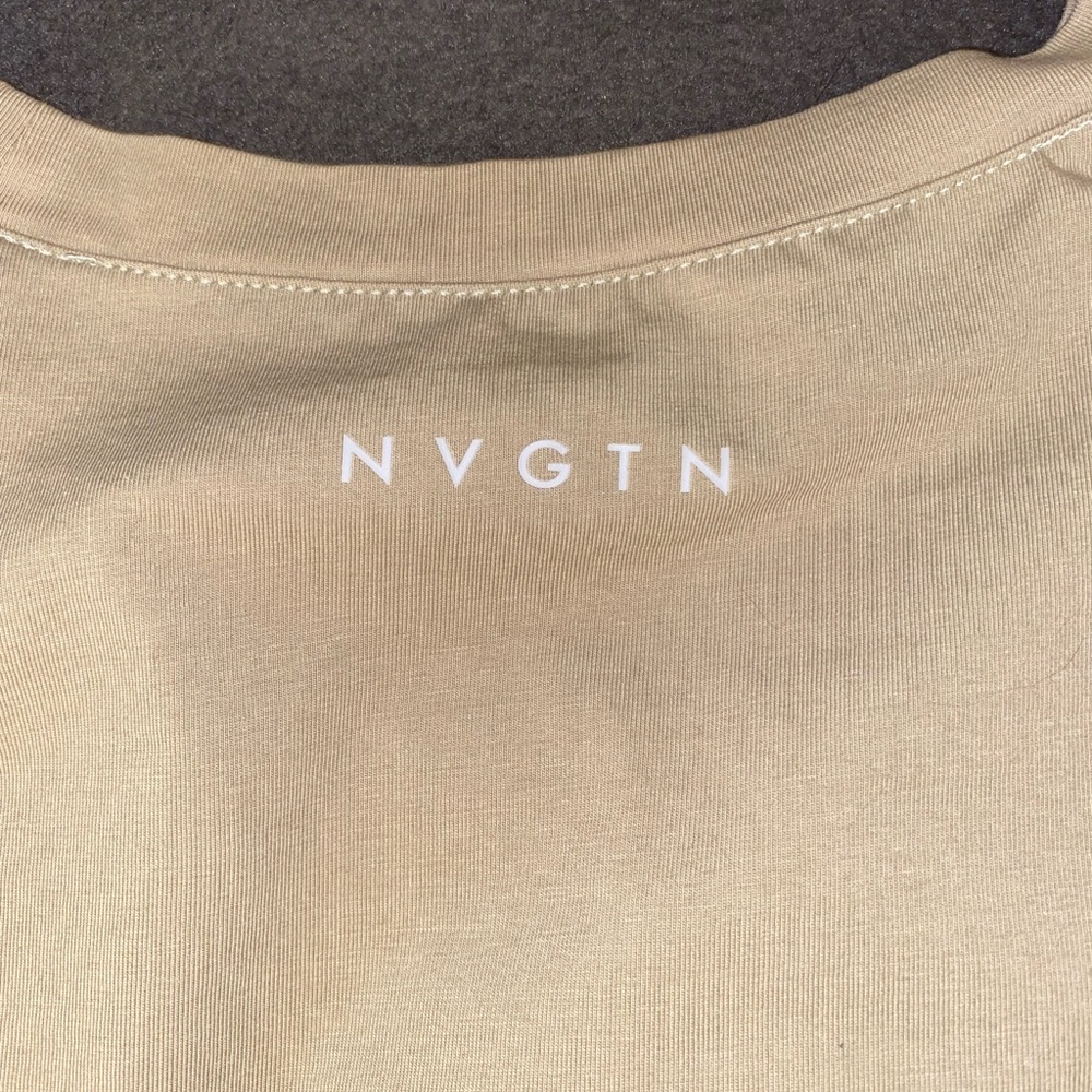 NVGTN soft oversize crop top